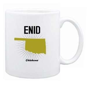  New  Enid Usa State   Star Light  Oklahoma Mug Usa City 