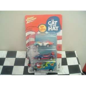   Lightning 03 Dr. Seuss The Cat in the Hat three car set: Toys & Games
