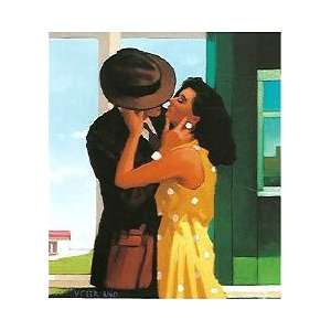  Jack Vettriano 18.5W by 21H  The Last Great Romantic 
