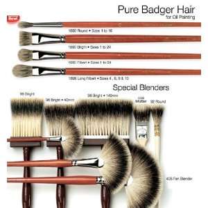  da Vinci Series 1690 Pure Badger Hair Round Paintbrush 