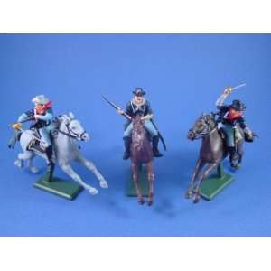  Britains Deetail Toy Soldiers Little Big Horn Mounted US 