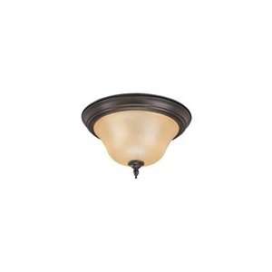  Nuvo   60/1767 : Halsey   2 Light 15 IN. Flush Dome w 