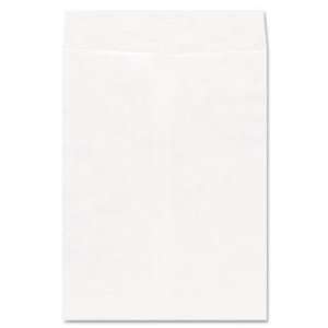   Tyvek Envelope, 9 x 12, White, 100/Box (19006): Office Products