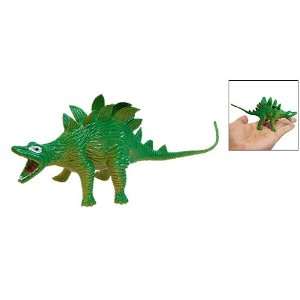   Mini Plastic Dinosaur Figure Kids Toy Ornament Green: Toys & Games
