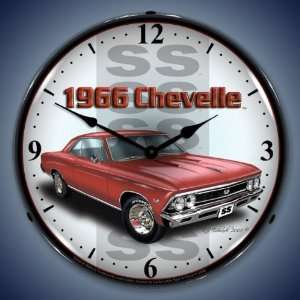 1966 Chevelle SS Backlit Clock