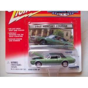  Johnny Lightning Muscle Cars USA 1968 Mercury Cougar: Toys 