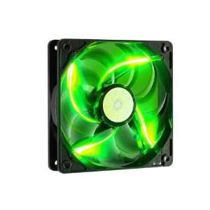  Green LED Case Fan Life Expectancy 50000 Hours 2000 RPM: Electronics