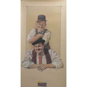  LAUREL & HARDY VINTAGE VIDEO POSTER 