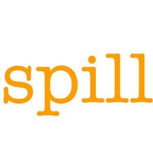spill Giant Word Wall Sticker:  Home & Kitchen