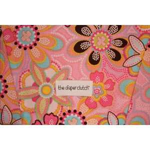  The Diaper Clutch in Pink Flowers: Baby