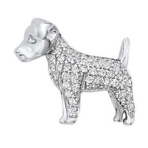  Jack Russell Terrier Charm   Gold: Jewelry