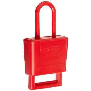 Brady Nonconductive Plastic Lockout Hasp, Red:  Industrial 