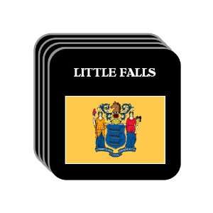 US State Flag   LITTLE FALLS, New Jersey (NJ) Set of 4 Mini Mousepad 