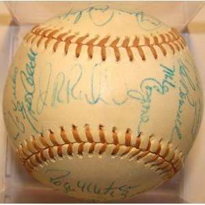  1976 Astros Team 27 SIGNED Feeney Baseball Everything 