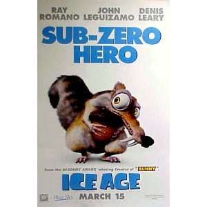  ICE AGE Squirrel 27x40 Movie Poster 