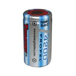  SubC Rechargeable Battery 4200mAh NiMH 1.2V Flat Top Cell 