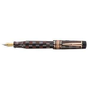  Taccia Premier Fountain Pen (Broad Amethyst Strip) Office 