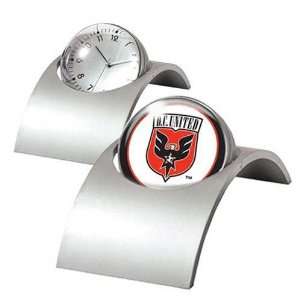  DC United MLS Spinning Desk Clock: Sports & Outdoors