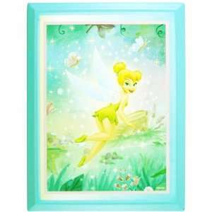  Disney Tinkerbell Wooden Wall Plaque: Home & Kitchen