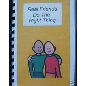  Social Story Real Friends Do the Right Thing Office 
