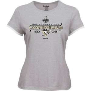 Pittsburgh Penguins Womens 2009 Stanley Cup Champions Custom Bronx 