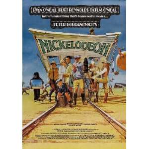  Nickelodeon Poster Movie D 27x40 Ryan ONeal Burt Reynolds 