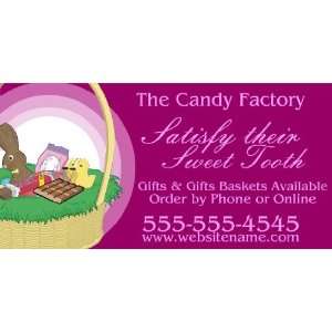  3x6 Vinyl Banner   Satisfy Their Sweet Tooth Everything 