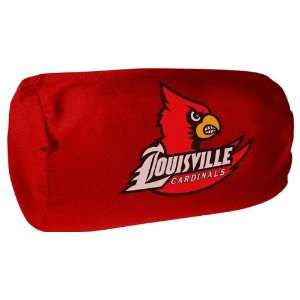  Louisville Cardinals Bolster Bed Pillow Microfiber: Sports 