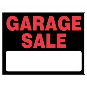   15 Inch x 19 Inch Plastic Day Glo Garage Sale Sign