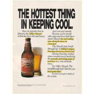   Beer Hottest Thing Keeping Cool Print Ad (18015): Home & Kitchen