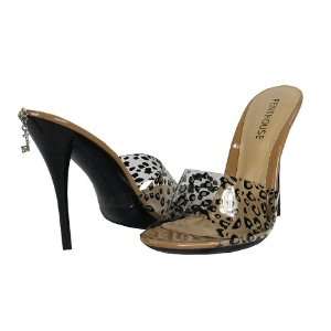  Womens Sexy Leopard Print High Heel Shoes   Size 7: Home 