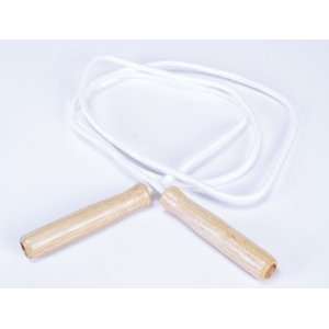 Yellowtails YTA 036 Cotton Jump Ropes 7 L Set 6 White withwood handles