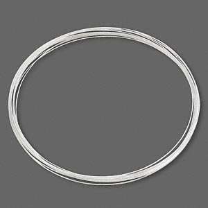  #30920 Memory wire, carbon steel, silver color, 3 5/8 inch 