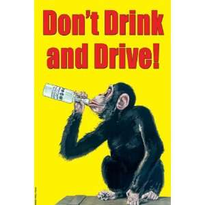  Dont Drink And Drive 24X36 Giclee Paper: Home & Kitchen