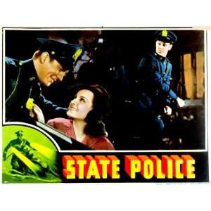 State Police Movie Poster (11 x 14 Inches   28cm x 36cm) (1938) Style 