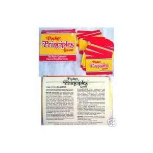 Pocket Principles Party Game #7072 Copyright 1985  Toys 