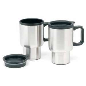 Worthy 14 Ounce Stainless Steel Mugs (Case Of 24) Kitchen 