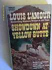 PB Louis LAmour SHOWDOWN AT YELLOW BUTTE 1st Prt? 1974