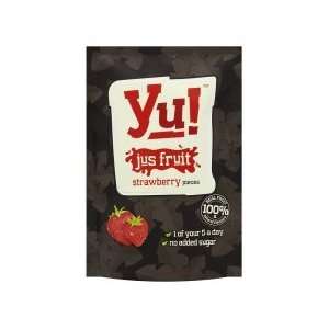 Yu Jus Fruit Strawberry 24G x 4  Grocery & Gourmet Food