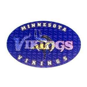  Minnesota Vikings NFL Ultradepth 3 D Large Hologram Magnet 