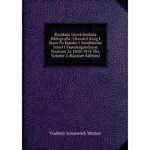   Russian language) (9785874172152) Vladimir Izmalovich Mezhov Books