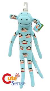 Paul Frank Printed Julius Knitted Plush Doll Dog Toy  17 Blue 