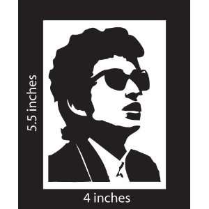  Young BOB Dylan Sticker Cut Vinyl Decal White: Everything 