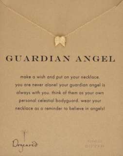   Guardian Angel Necklace, 18 Gold by Dogeared Jewels 