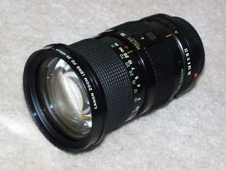 Canon 35 105mm FD Macro Zoom Lens for AE 1, F 1, T50, T70, Nice  