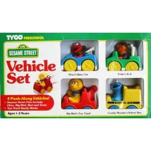  Sesame Street Vehicle Set: Toys & Games
