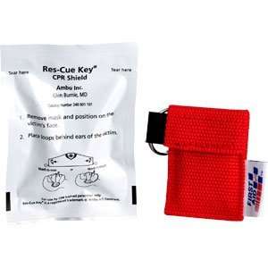  First Aid Only M5092 Ambu Res cue Key CPR Shield, 1 Way 