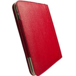   : Krusell Gaia Leather Folio Case for iPad 1st Gen (Red): Electronics