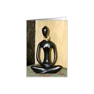  Thank You for Yoga Teacher Yogi Statue Meditation Pose 