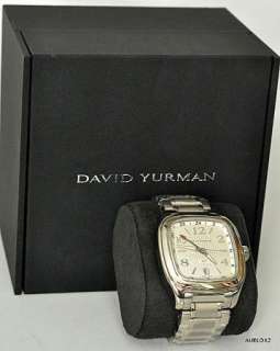   New $3,650 DAVID YURMAN Mens Belmont GMT Automatic Watch Sale!  